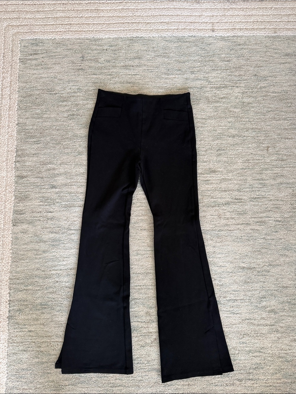 ZARA Black Boot Cut Pants